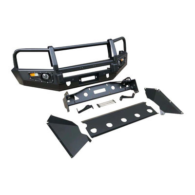 2009-2024 Volkswagen Amarok Winch Bull Bar Front Bumper Bumper Belakang Belakang dengan Pengangkut Ban Jerrycan Pemegang Perlindungan dan Dekorasi
