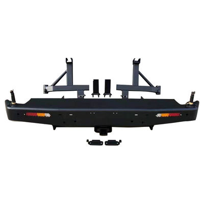 2009-2024 Volkswagen Amarok Winch Bull Bar Front Bumper Bumper Belakang Belakang dengan Pengangkut Ban Jerrycan Pemegang Perlindungan dan Dekorasi