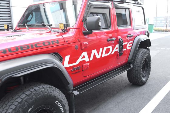 Universal Aluminium Alloy Side Rail dan Langkah Perlindungan untuk Jeep Wrangler JL JK High-