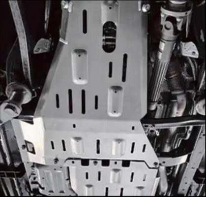 Penutup Mesin Penjaga Tinggi Untuk Jeep Wrangler JL Full Skid Plate 2018- Perak