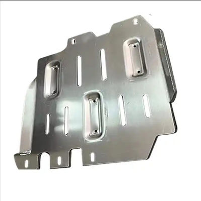 High- Silver Engine Cover Full Skid Plate Chassis Guard Board untuk Jeep Wrangler JL 4x4