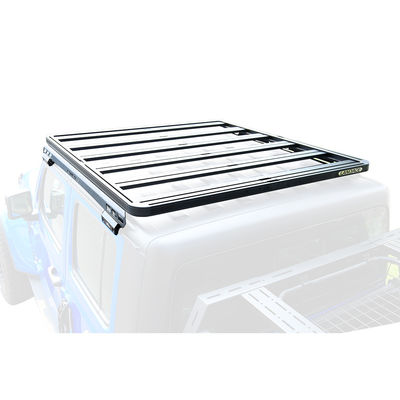Universal Aluminium 4x4 Aksesoris Pickup Truck Rak Atap untuk Jeep JT Bagasi Rack