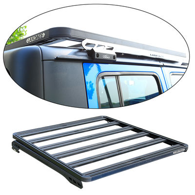 Universal Aluminium 4x4 Aksesoris Pickup Truck Rak Atap untuk Jeep JT Bagasi Rack