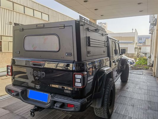 Hard Type Auto Accessories Gladiator JT Aluminium 4x4 Pickup Truck Bed Cover Hardtop Waterproof Canopy untuk Jeep