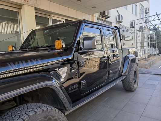 Hard Type Auto Accessories Gladiator JT Aluminium 4x4 Pickup Truck Bed Cover Hardtop Waterproof Canopy untuk Jeep