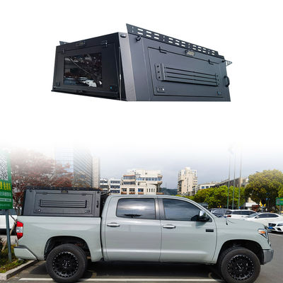 Sistem rak tempat tidur truk baja tahan air untuk kanopi Toyota Tacoma dan penutup hardtop