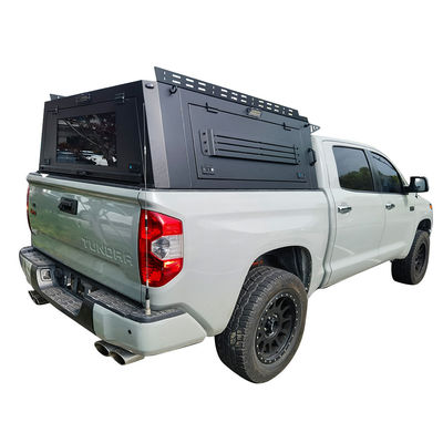 Sistem rak tempat tidur truk baja tahan air untuk kanopi Toyota Tacoma dan penutup hardtop
