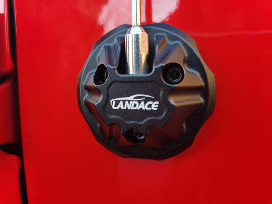 CNC Aluminium Antenna Base untuk 2016-2018 Tahun Jeep Wrangler JK Direktur kustomisasi
