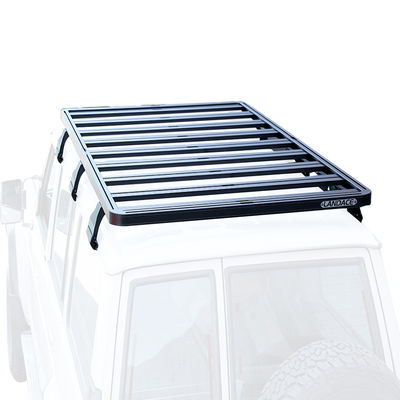 Off Road Car Baggage Carrier Aluminium Roof Rack dengan bahan yang kuat dan tahan lama