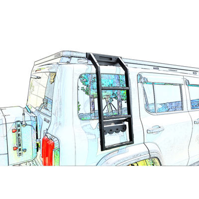 TS16949/ISO9001 Sertifikasi Tangki 300 Side Ladder Retrofit Kit untuk Aksesoris Off Road