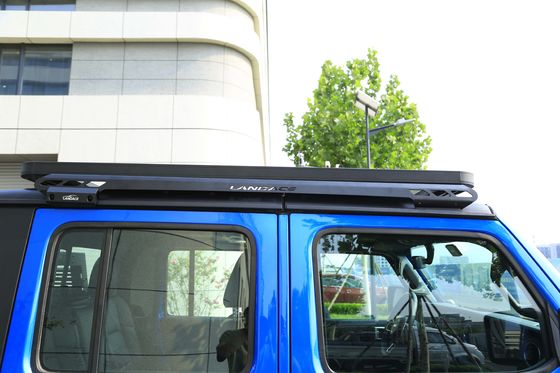 Universal 4x4 Aluminium Alloy Roof Rack untuk Jeep JT 1500*1425*55 Multifungsi 4x4