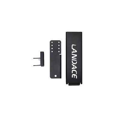 High- 4x4 Off Road Wrangler Aksesoris Aluminium Alloy Steel Dead Pedal Left Side Foot Rest Kick Pedal untuk Jeep