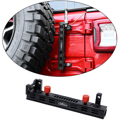 Jeep Wrangler JL JK 2012-2023 Flagpole Hitch Mount dengan Alloy Aluminium Kekuatan Tinggi