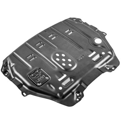 Black Powder Coating 3D Motor Protector Cover Skid Plate untuk perlindungan MINI-R