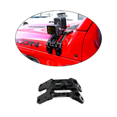 Light Bracket A-Pillar Integrated Lighting System Antenna Holder dan Go Pro Mount untuk Jeep JL
