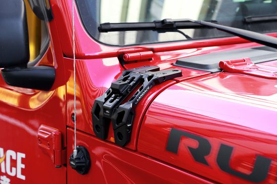 Light Bracket A-Pillar Integrated Lighting System Antenna Holder dan Go Pro Mount untuk Jeep JL