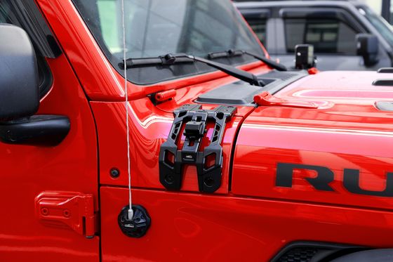Light Bracket A-Pillar Integrated Lighting System Antenna Holder dan Go Pro Mount untuk Jeep JL