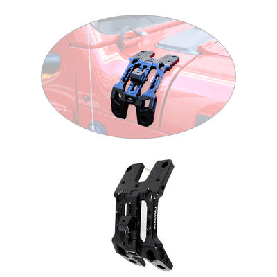 Black Anodizing Light Mounting Brackets Untuk Wrangler JL Aluminium Alloy