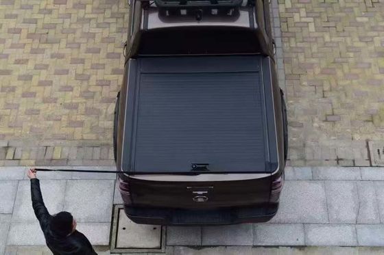Roll Up Operasi Hard Type Mobil Offroad Universal Aluminium Lipat Truk Tempat Tidur Tutup