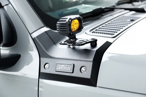 Bracket pemasangan yang dirancang secara efisien untuk Jeep Tank 300 A-Pillar Lampu PC ABS yang dimodifikasi