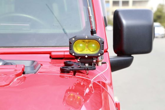 2018-2019 Jeep Wrangler JL Aksesoris Aluminium Alloy A Pilar Light Mount Brackets