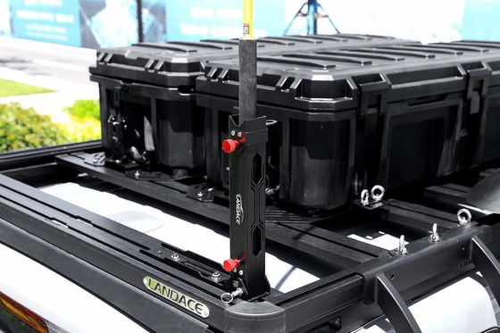 Universal 4x4 Off Road Aksesoris Rak Atap Mount Flagpole Bracket Gaya Mekanis