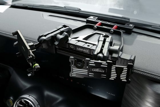 Jeep Wrangler 300 Tank Aluminium Alloy Center Console Bracket untuk Mobil Off-road 4x4