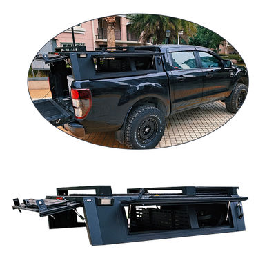 Canopy Hardtop Bed Aluminium Alloy yang dapat disesuaikan untuk Ford Ranger 4x4 Pickup 2023