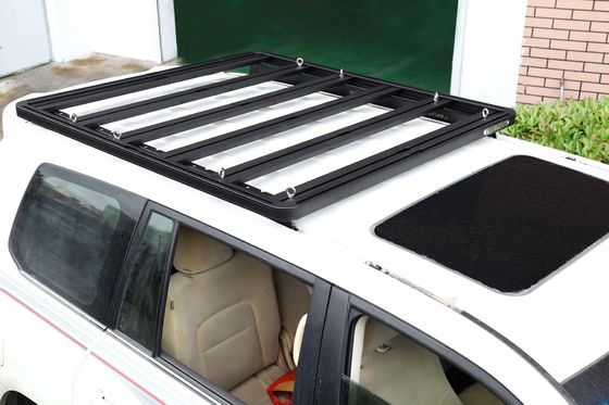 Roof Mount 4X4 Land Cruiser Low Profile Roof Rail Rack untuk Toyota Short Roof Baggage