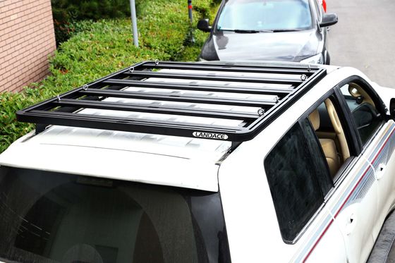 Roof Mount 4X4 Land Cruiser Low Profile Roof Rail Rack untuk Toyota Short Roof Baggage