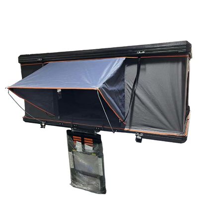 Mobil atap atas tenda aluminium segitiga hard shell atap atas tenda dengan diagonal bracing