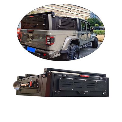 Layanan OEM Diterima Black Powder Coated Truck Canopy untuk Jeep Gladiator Topper Camper