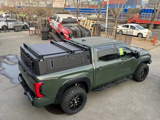 Black Powerder dilapisi Alloy Aluminium Semi-tinggi Kanopi Tempat Tidur OEM OEM Layanan diterima