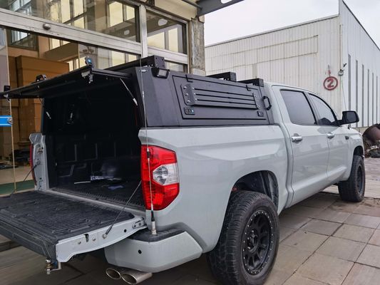 Black Powerder dilapisi Alloy Aluminium Semi-tinggi Kanopi Tempat Tidur OEM OEM Layanan diterima