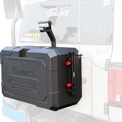 Elektronforesis dan Powder Coating Tailgate Storage Tool Box untuk Offroad 4x4 Tank 300
