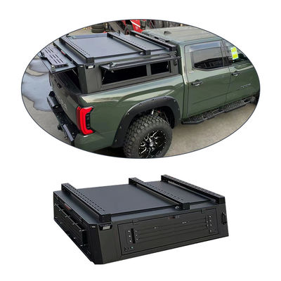2023 Toyota Tundra Hardtop Canopy Locking Function Aluminium Alloy Truck Bed Rack System