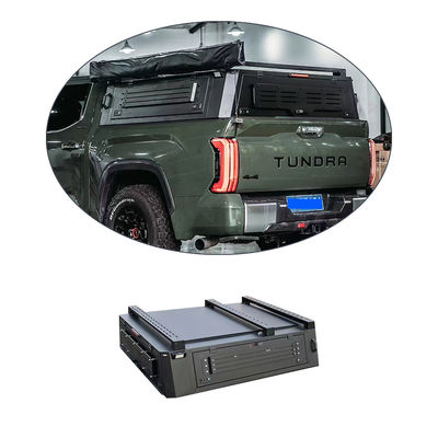 2023 Toyota Tundra Hardtop Canopy Locking Function Aluminium Alloy Truck Bed Rack System