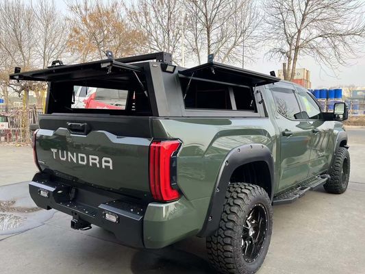 2023 Toyota Tundra Hardtop Canopy Locking Function Aluminium Alloy Truck Bed Rack System