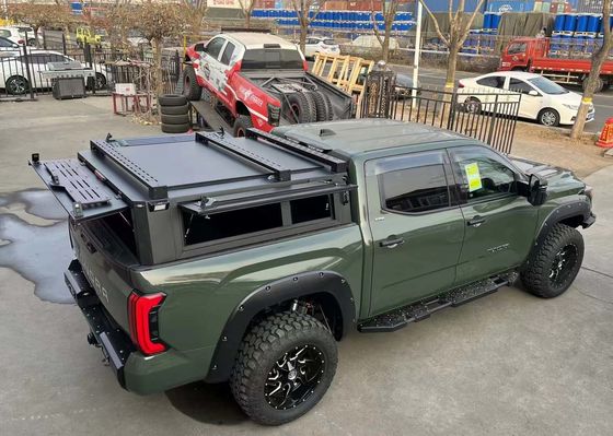 2023 Toyota Tundra Hardtop Canopy Locking Function Aluminium Alloy Truck Bed Rack System