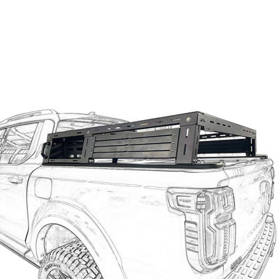 Rak truk pikap paduan aluminium tinggi untuk Toyota Hilux REVO / GWM POER