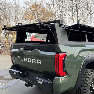Waterproof Aluminium Cover Truck Tonneau untuk Toyota Tundra Offroad Truck Aksesoris