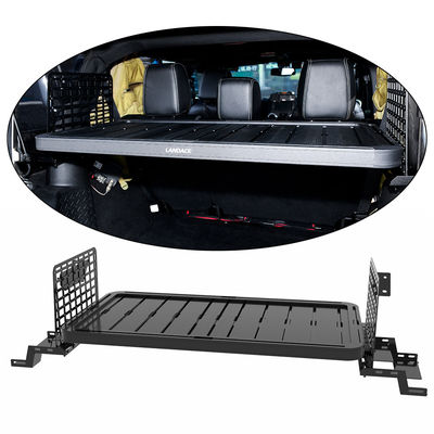 Jeep Wrangler JK Rear Gate Trunk Shelf dengan Powder Coating dan Built-in Storage Shelf