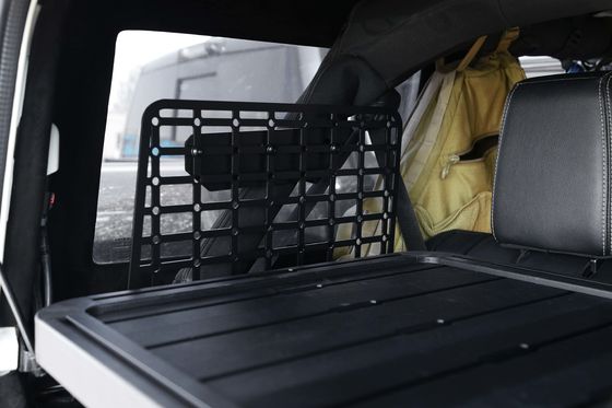 Jeep Wrangler JK Rear Gate Trunk Shelf dengan Powder Coating dan Built-in Storage Shelf