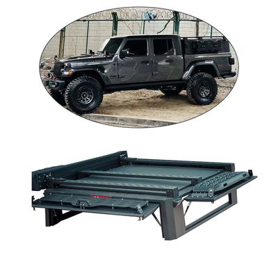 2019- Jeep Gladiator Hardtop Topper Canopy Truck Bed Rack System dengan Hard Type Cover