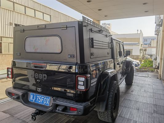 2020- Tahun Kanopi Tempat Tidur Tinggi untuk Jeep Gladiator 170*164*68mm Penutup Tempat Tidur Pickup Truck