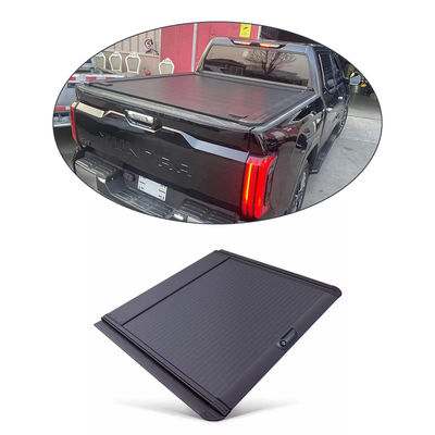 OEM Diterima Roll Up Tonneau Hard Roller Lid untuk 4X4 Pickup Truck Bed No-Bore Mount