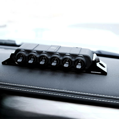 Universal 6 Gang LED Car Control Switch Panel untuk aksesori interior mobil off-road