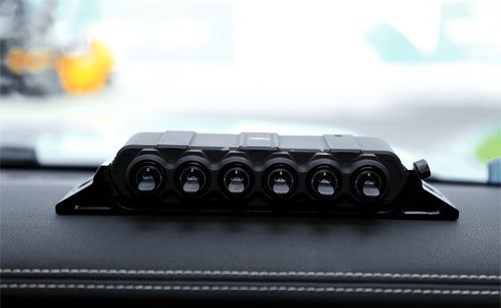 Sistem Relay Elektronik 6 Gang LED Control Car Switch Panel untuk Aksesoris Off Road