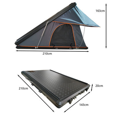 Empat Musim Hardtop Rooftop Tent Clamshell Triangle Roof Top Tent