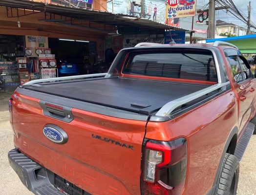 Tidak ada instalasi bor Ford F150 Raptor Roller Shutter Tonneau Cover untuk truk pikap